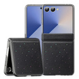 Etui Dux Ducis Stex Series do Samsung Galaxy Z Flip7 5G – czarne, skórzane