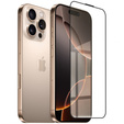 Szkło Hartowane 3D do iPhone 16 Pro Max, z czarną ramką