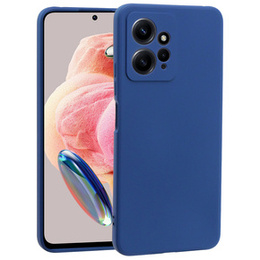 Etui do Xiaomi Redmi Note 12 4G, Silicone Lite, granatowe