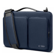 Tech-Protect Defender Bag, Etui Torba do laptopów 15-16 cali, Granatowa