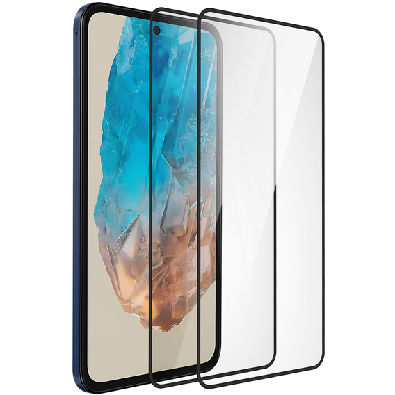 2x Szkło Hartowane ERBORD 3D do Samsung Galaxy M35 – zakrzywione szkło na cały ekran