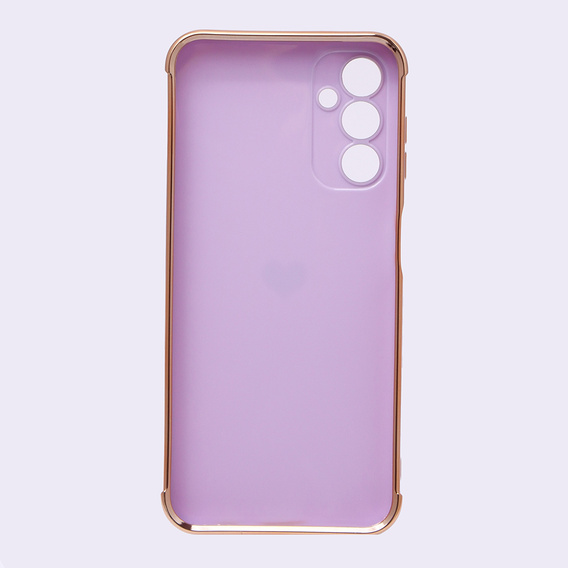 Etui do Samsung Galaxy A14 4G/5G, Electro heart, fioletowe