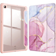 Etui Smartcase Hybrid do Samsung Galaxy Tab S6 Lite, z miejscem na rysik – różowe Marble