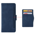Etui z klapką do Infinix Zero 30 5G, Card Slot, granatowe