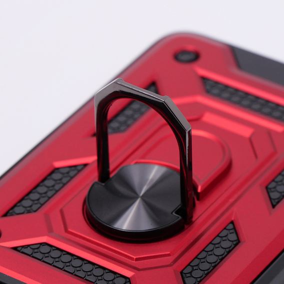 Etui pancerne do Motorola Moto G54 5G, CamShield Slide, czerwone