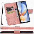 Etui z klapką Butterfly do Realme C71 – eleganckie i funkcjonalne, różowe
