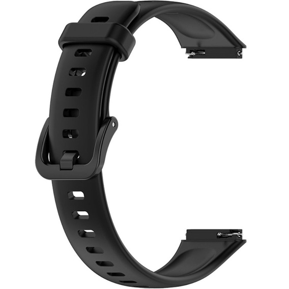 Pasek Silikonowy do Huawei Band 7, Czarny