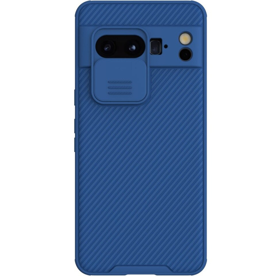 Etui do Google Pixel 8 Pro, pancerne Nillkin, CamShield Pro, Niebieskie