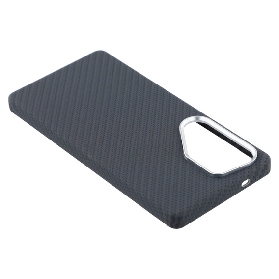 Etui do Samsung Galaxy S25 Ultra, Carbon Fiber MagSafe, czarne