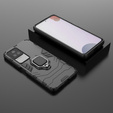 Etui do Xiaomi Poco F4 5G, Kickstand Ring, czarne
