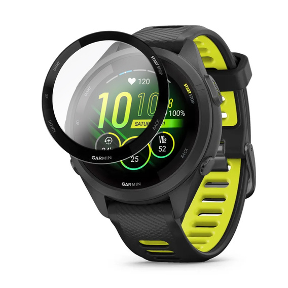 2x Szkło Hybrydowe ERBORD do Garmin Forerunner 265S