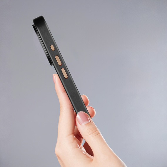 Etui magnetyczne z włókna aramidowego z metalową ramką aparatu do iPhone 17 Pro