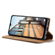 Etui CASEME do Samsung Galaxy M33 5G, Leather Wallet Case, brązowe