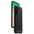Etui Spigen do Samsung Galaxy A56 5G, Rugged Armor, czarne + Szkło Hartowane 9H