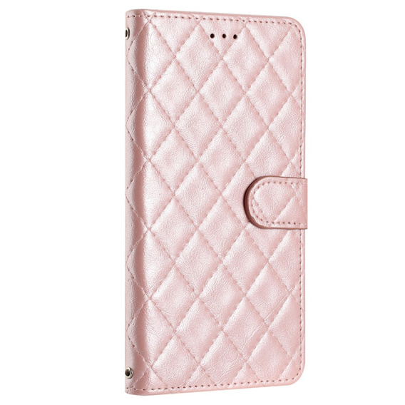 Etui z klapką do Oppo A38 4G / Oppo A18 4G, Wallet, BINFEN COLOR, różowe rose gold