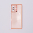 Etui do Xiaomi Poco F5, Fusion Hybrid, przezroczyste / różowe