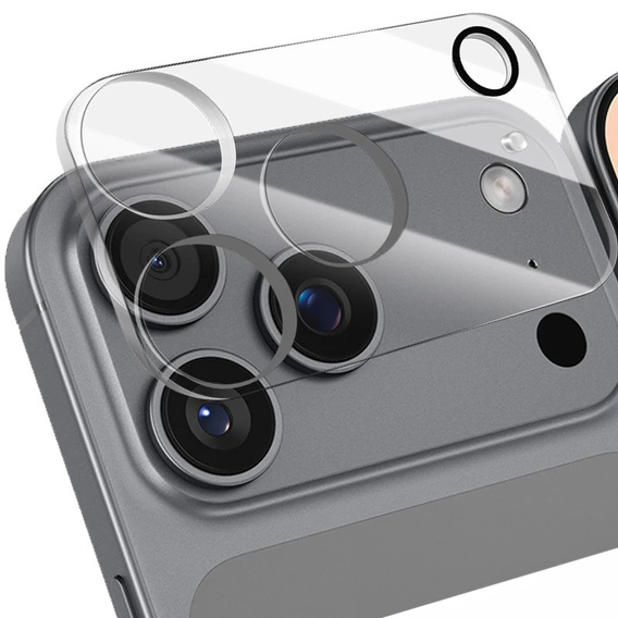 Szkło hartowane na wyspę aparatów ERBORD do iPhone 17 Pro Max