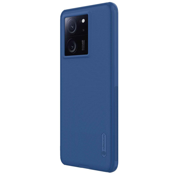Etui NILLKIN do Xiaomi 13T / 13T Pro, Super Frosted Shield, niebieskie