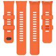 Pasek Silikonowy do Xiaomi Redmi Watch 4 / Xiaomi Smart Band 8 Pro / Xiaomi Smart Band 9 Pro, Pomarańczowy