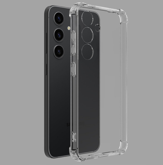 Etui do Samsung Galaxy S24, Dropproof, przezroczyste