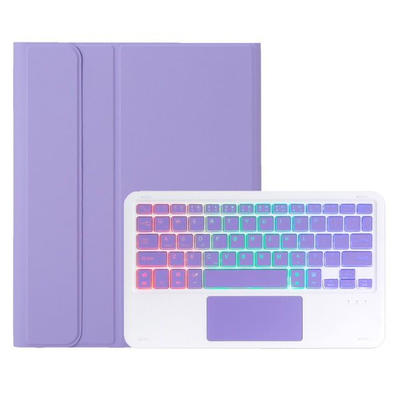 Etui z podświetlaną klawiaturą Bluetooth i touchpadem do Samsung Galaxy Tab A11+