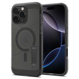 Etui Spigen do iPhone 16 Pro Max, Tough Armor T Mag MagSafe, przydymione czarne