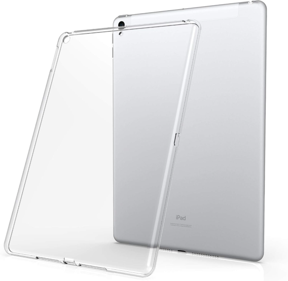 Etui do iPad 10.2" 2021/2020/2019 (9/8/7 gen.), Silikonowe, przezroczyste