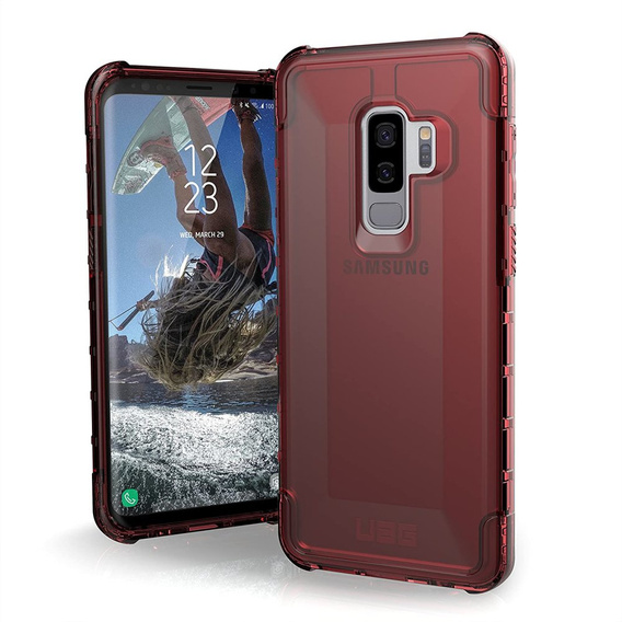 Etui Urban Armor Gear do Samsung Galaxy S9+ Plus, Plyo, czerwone