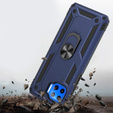 Etui pancerne do Motorola Moto G 5G Plus, Nox Case Ring, niebieskie