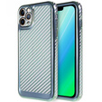 Etui do iPhone 14 Pro Max Carbon Slim Case Obudowa, Niebieskie