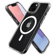 Etui z MagSafe Spigen do iPhone 13 Mini, Ultra Hybrid, białe + Szkło Hartowane 9H