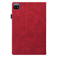 Etui do Xiaomi Pad 6, Classic, z miejscem na rysik, czerwone