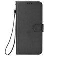 Etui z klapką do Oppo Reno8 T 4G, Wallet Smart Magnet, czarne
