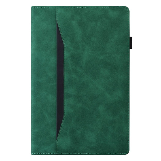 Etui do Lenovo Tab P11 Pro Gen 2 TB132FU TB132XU 11.2", Classic, z miejscem na rysik, zielone