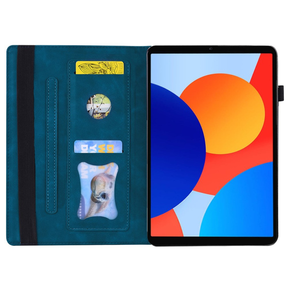 Etui do Xiaomi Redmi Pad SE 8.7", Classic, z miejscem na rysik, niebieskie