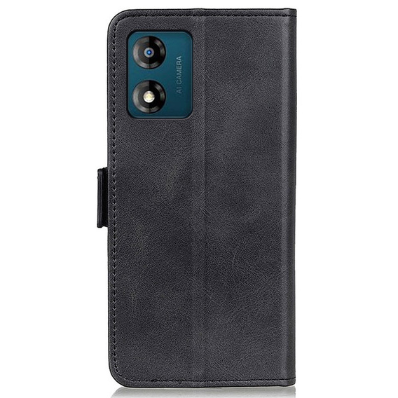 Etui z klapką do Motorola Moto E13, Wallet, czarne