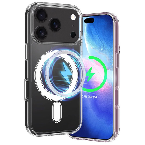 Etui magnetyczne TPU + Akryl do iPhone 17 Pro Max