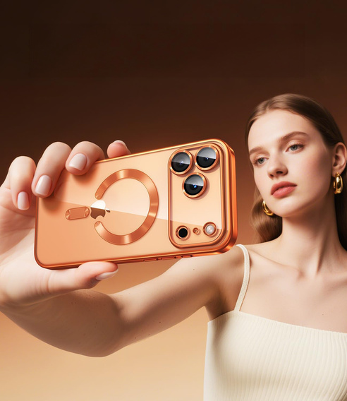 Etui magnetyczne z ochroną obiektywu do iPhone 17 Pro Max