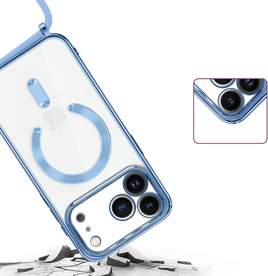 Etui Electro MagSafe + smycz do iPhone 17 Pro Max