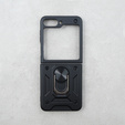 Etui pancerne do Samsung Galaxy Z Flip5 5G, Nox Case Ring, czarne