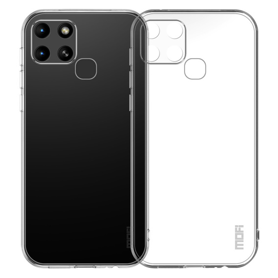 Etui MOFI do Infinix Smart 6, Slim Flexible, silikonowe cienkie, Przezroczyste