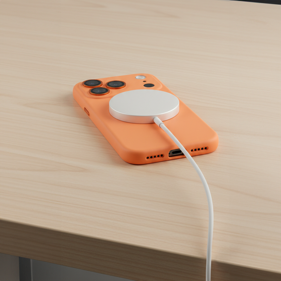 Magnetyczne etui z wbudowanym szkło na aparat do iPhone 17 Pro