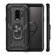 Etui pancerne do Samsung Galaxy S9, Nox Case Ring, czarne