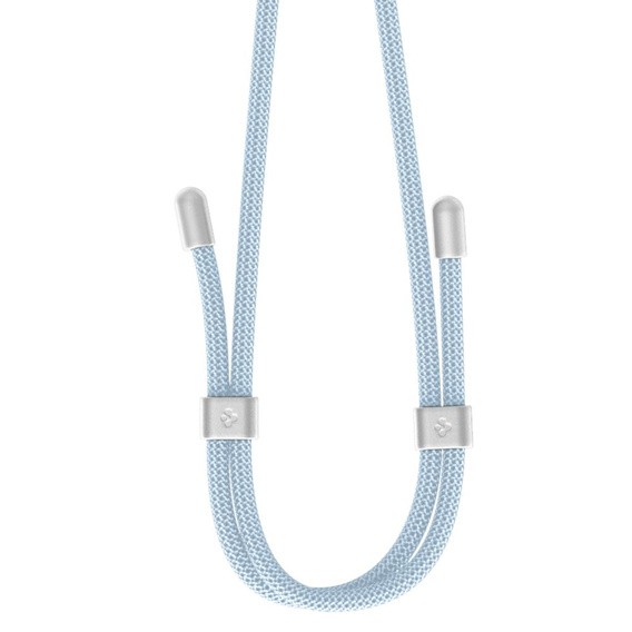 Smycz do telefonu Spigen Crossbody Strap + Wrist Strap + ConTag, niebieska