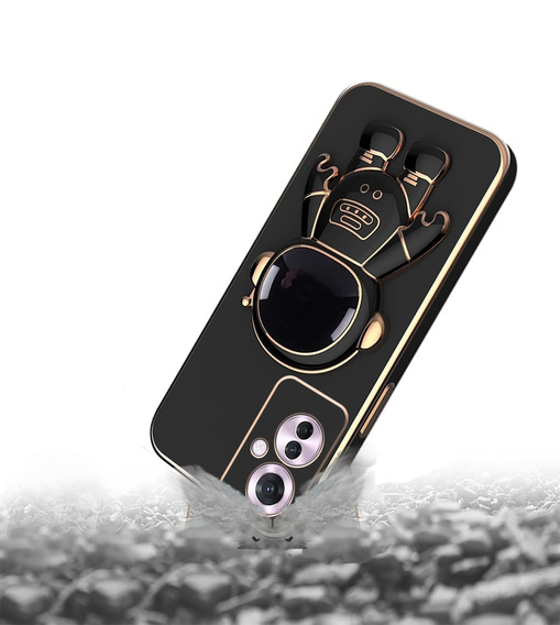 Etui do Oppo Reno 11F 5G, Astronaut, czarne