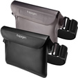 2x SPIGEN A620 Uniwersalna Wodoodporna Saszetka Waist Bag, Black