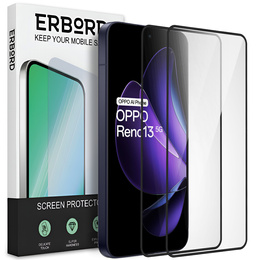 2x Szkło Hartowane ERBORD 3D do Oppo Reno 13 – ochrona całego ekranu
