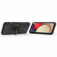 Etui do Samsung Galaxy A02S, Kickstand Ring, czarne