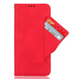 Etui z klapką do Motorola Edge 50 Neo / Motorola ThinkPhone 25, Card Slot, czerwone