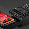 Etui pancerne do Google Pixel 7a, CamShield Slide, czarne